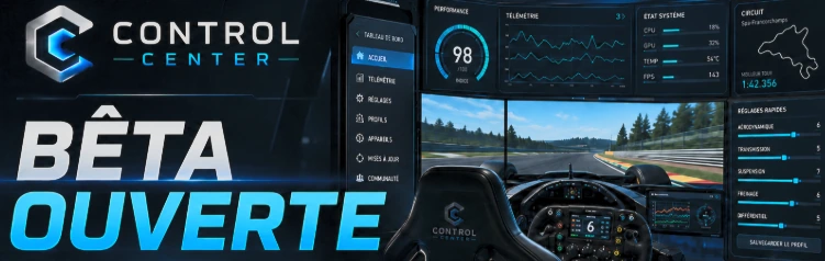 Le Control Center — bêta ouverte